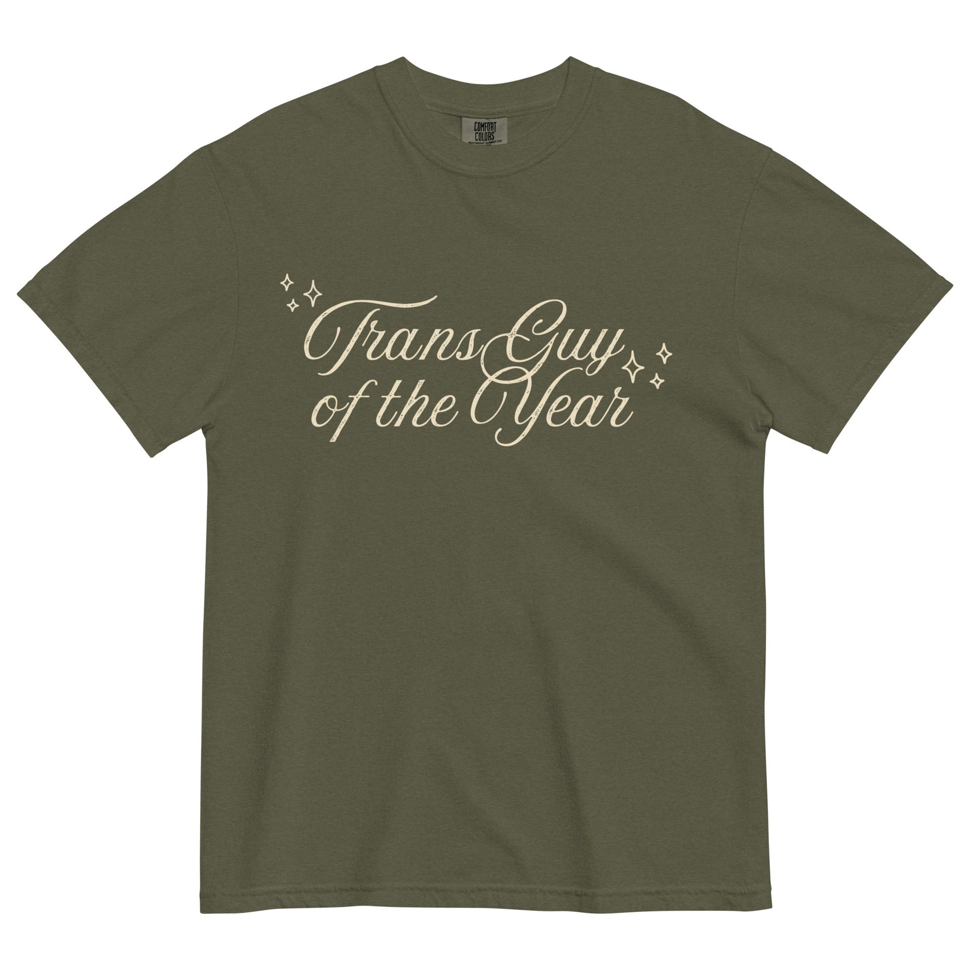 Trans Guy of the Year Script T-shirt - FLAVNT