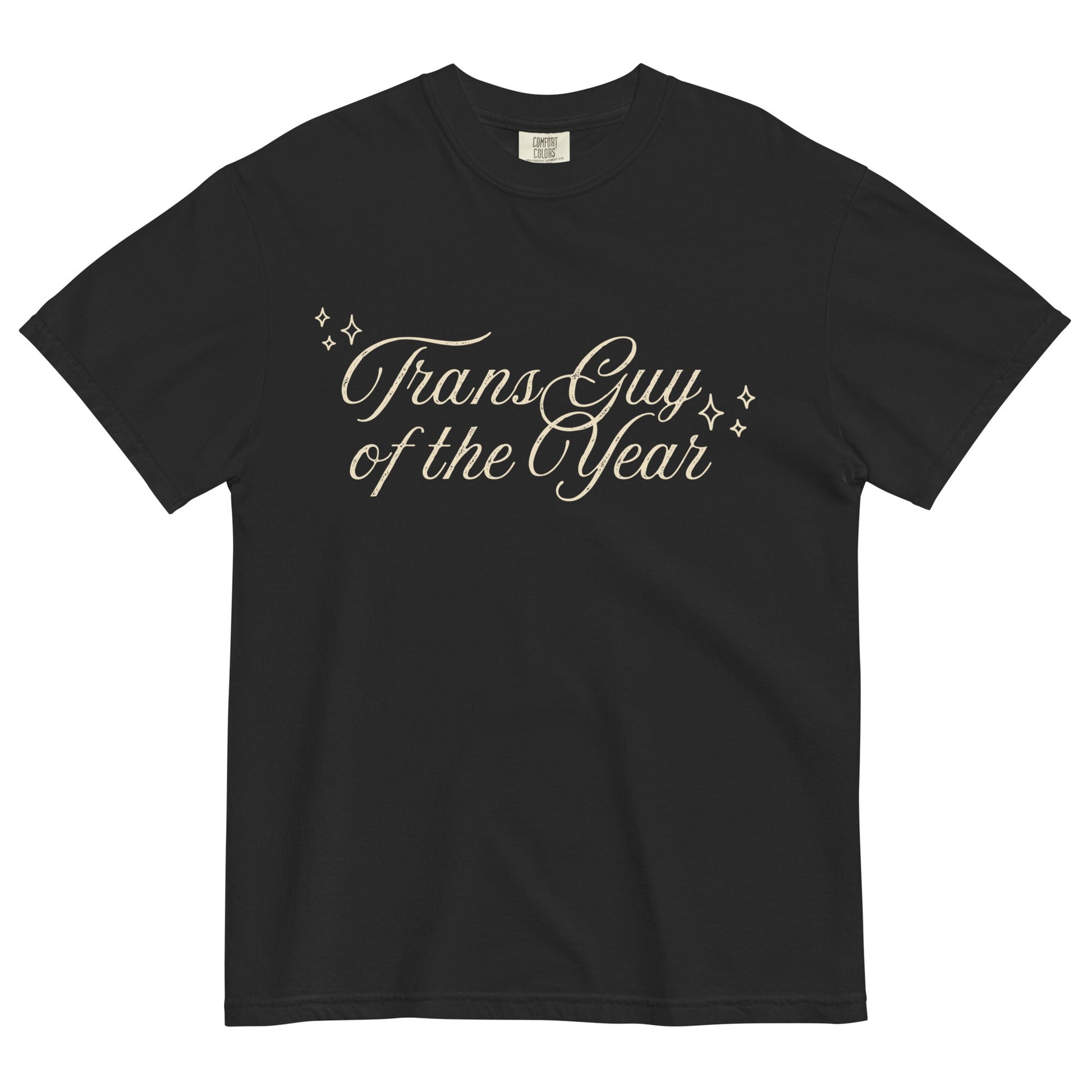 Trans Guy of the Year Script T-shirt - FLAVNT