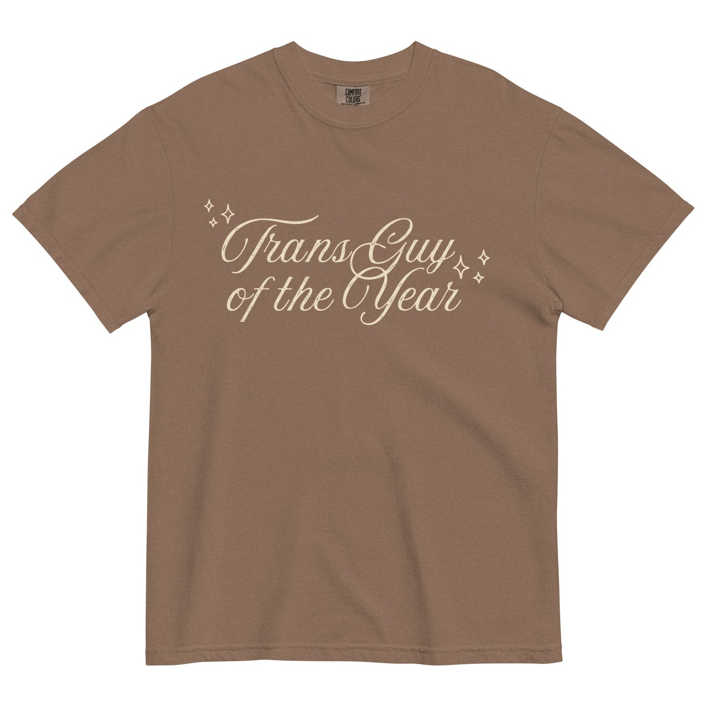Trans Guy of the Year Script T-shirt - FLAVNT