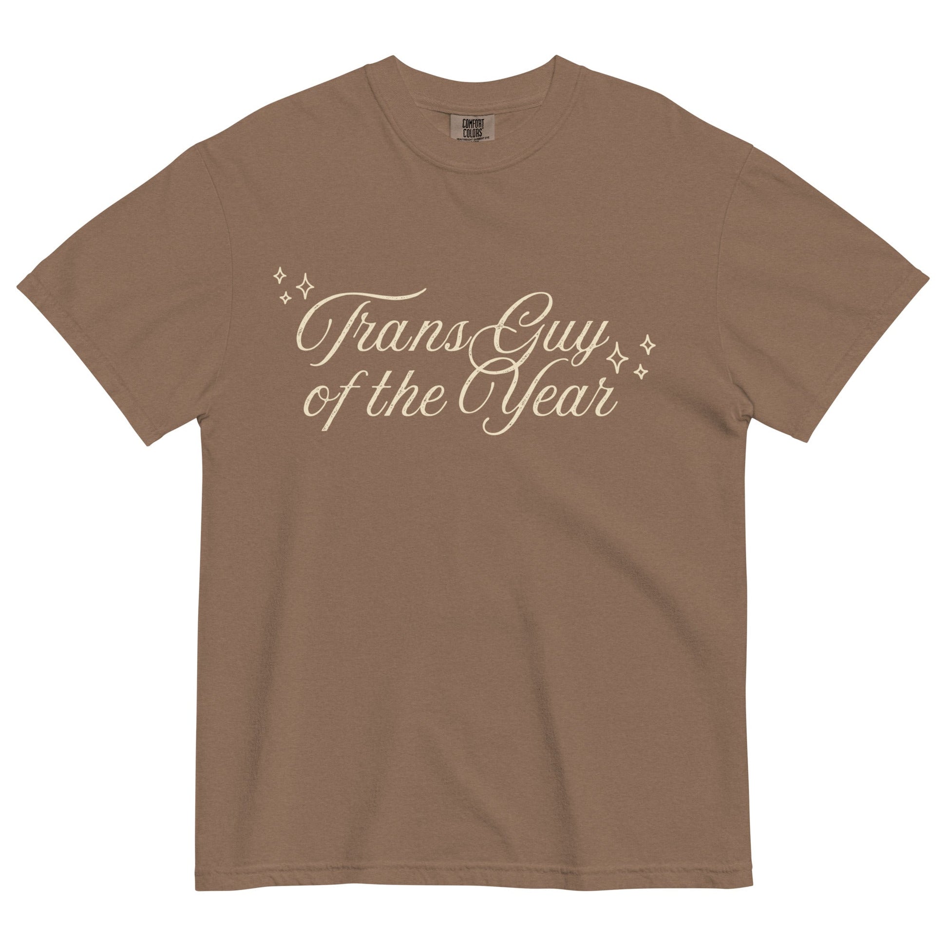 Trans Guy of the Year Script T-shirt - FLAVNT