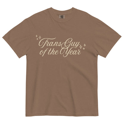 Trans Guy of the Year Script T-shirt - FLAVNT