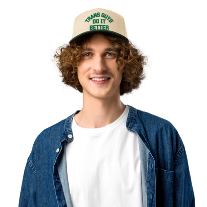 Trans Guys do it Better two - tone Snapback - FLAVNT
