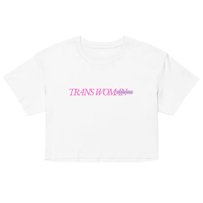 Trans Woman of the Year crop top - FLAVNT