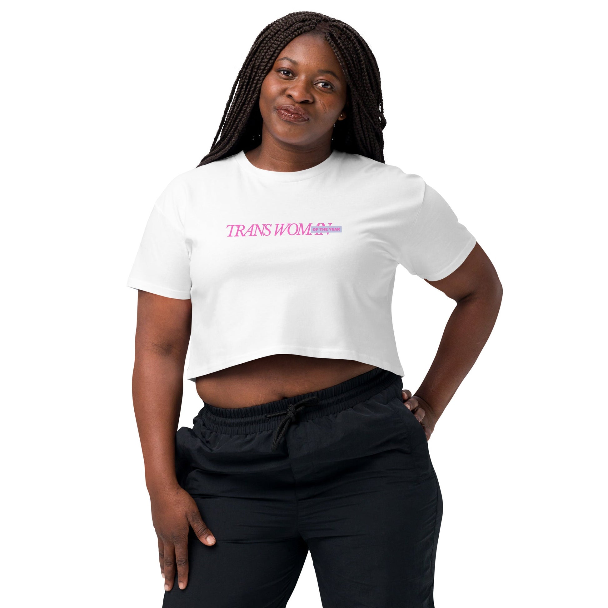 Trans Woman of the Year crop top - FLAVNT