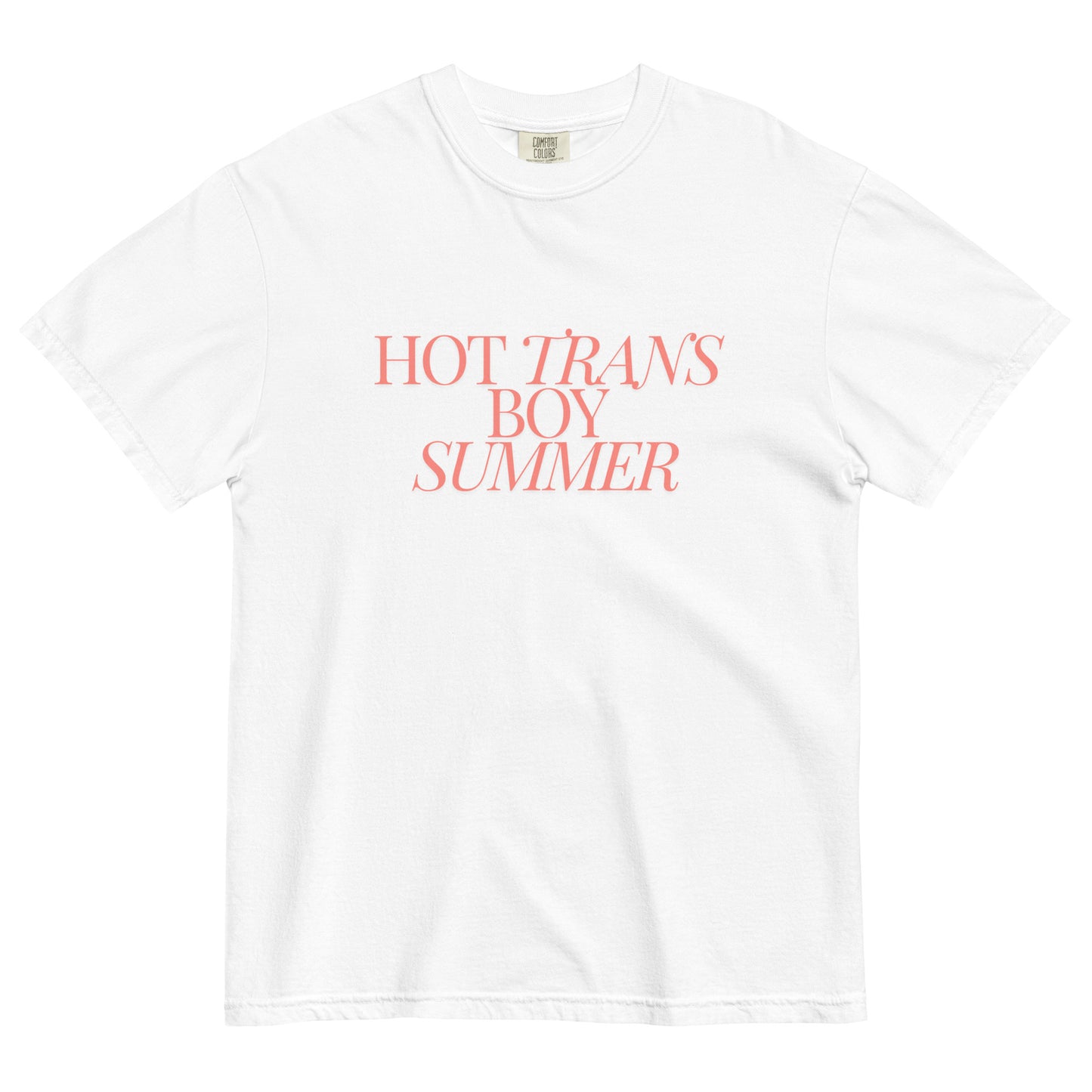 Hot Trans Boy Summer t-shirt