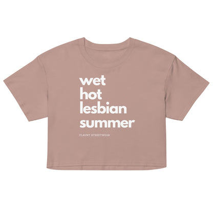 Wet Hot Lesbian Summer crop top - FLAVNT