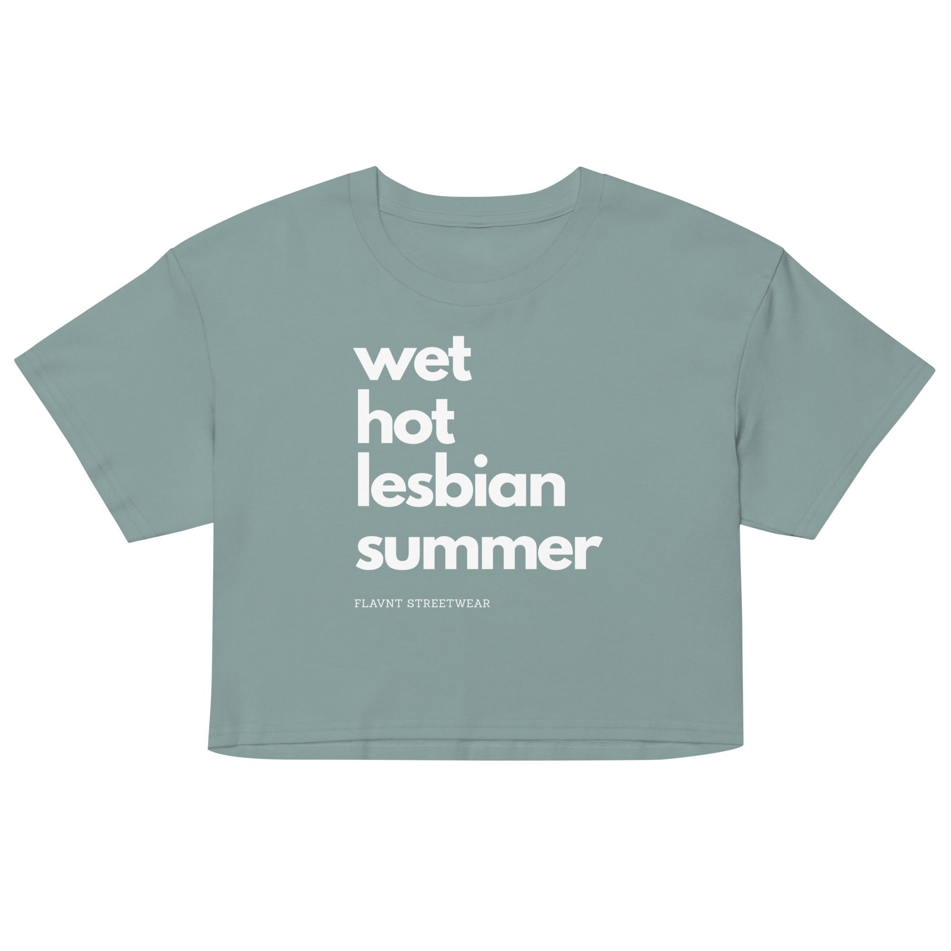Wet Hot Lesbian Summer crop top - FLAVNT
