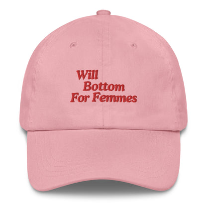 Will Bottom for Femmes Dad hat - FLAVNT