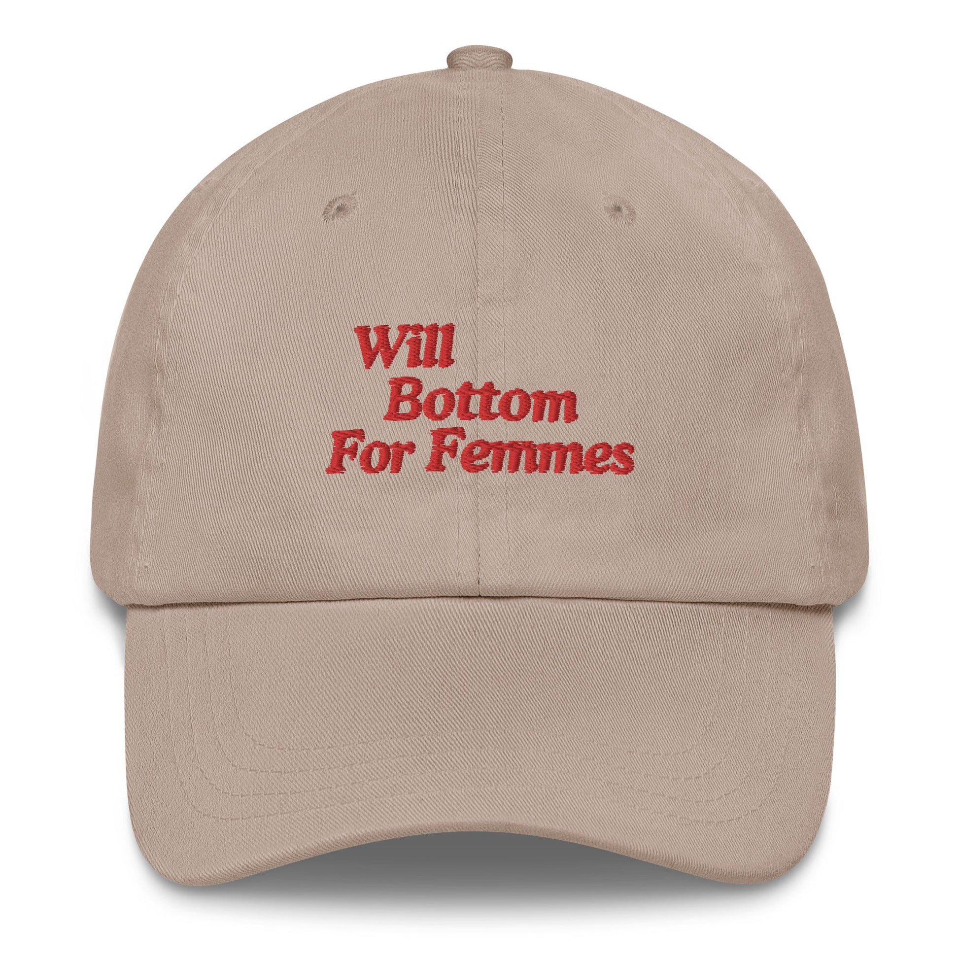 Will Bottom for Femmes Dad hat - FLAVNT