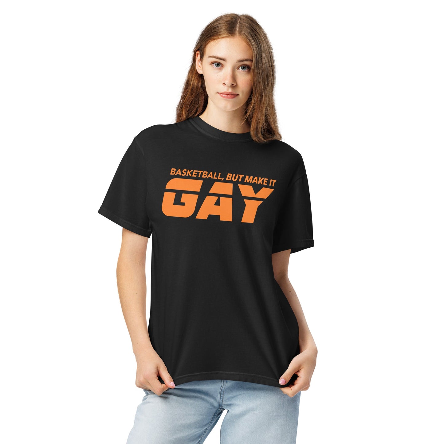 WNBA White / Black T-shirt - FLAVNT