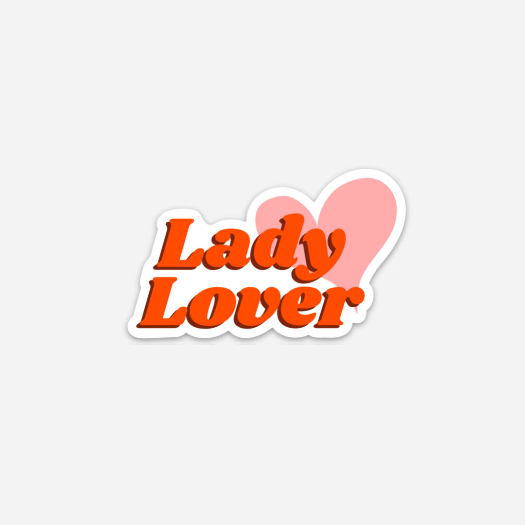 Lady Lover Sticker