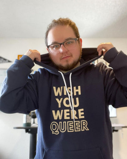 Wish You Were Queer Simple Sweatshirt