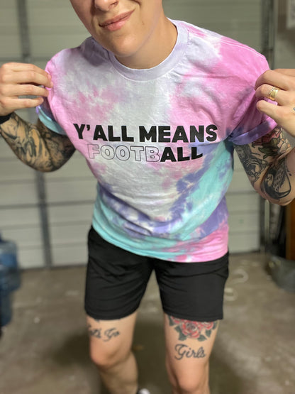 Y'all Means Football T-Shirt