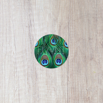 Flavnt Peacock Sticker