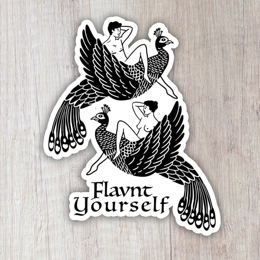 Flavnt Yourself Sticker - FLAVNT