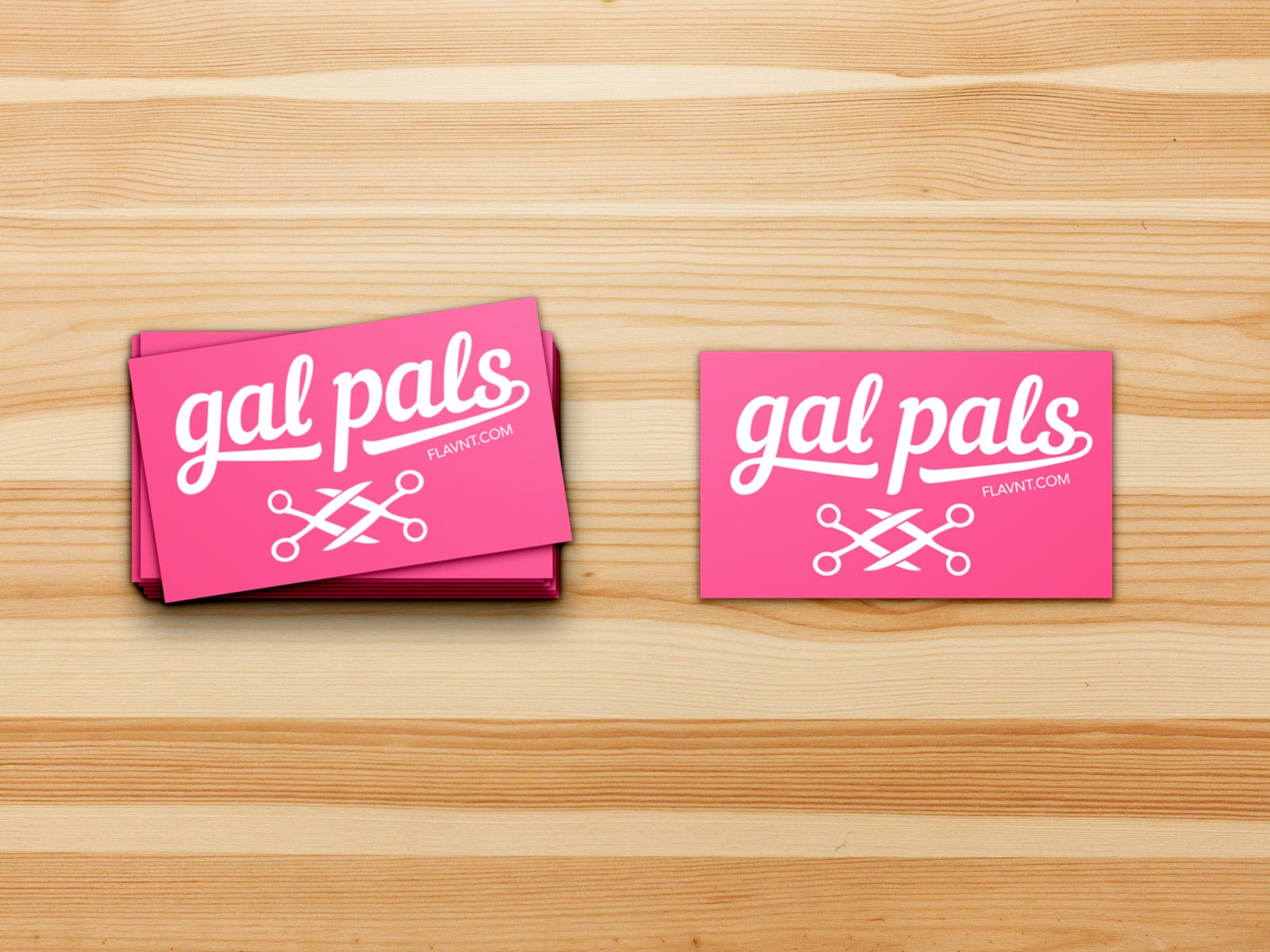 Gal Pals Sticker - FLAVNT