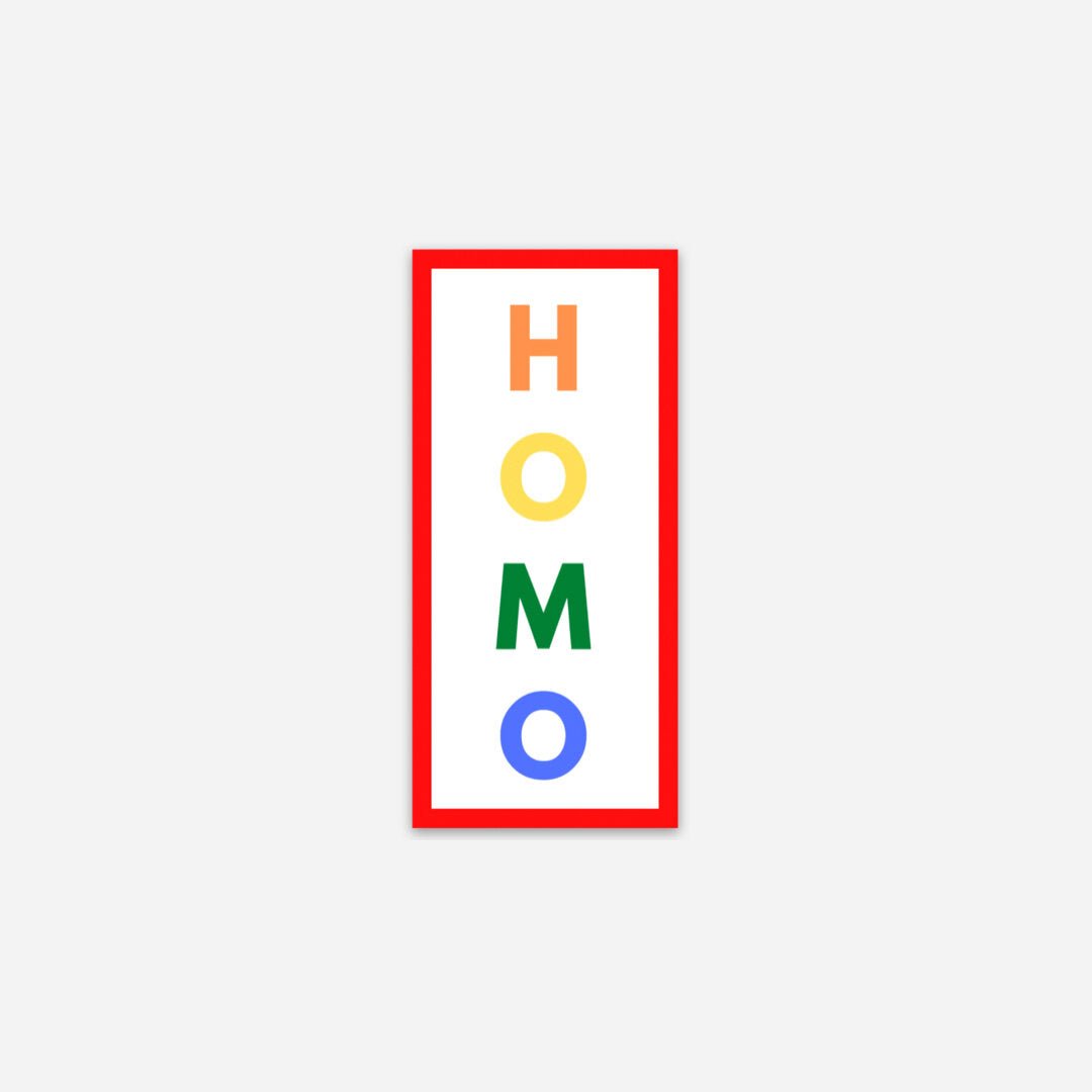 Homo Sticker - FLAVNT