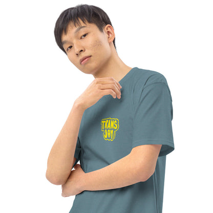 Trans Joy Yellow Print T-Shirt