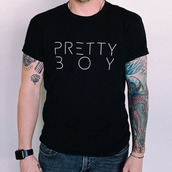 Pretty boy sales t shirt