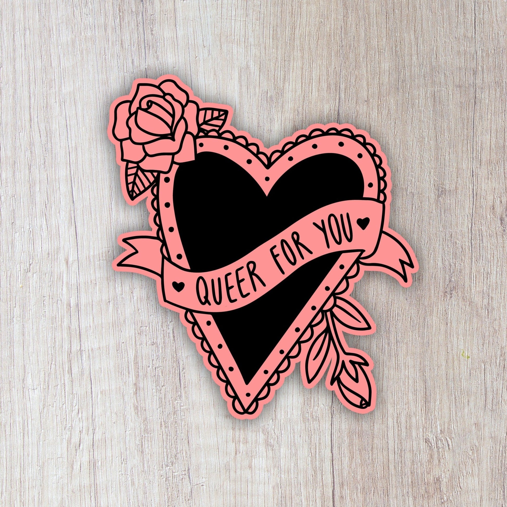 Queer For You Sticker - FLAVNT