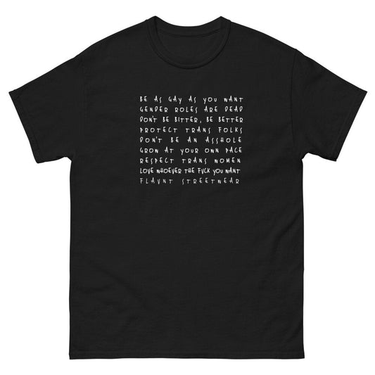 Scribble Motto T-Shirt - FLAVNT