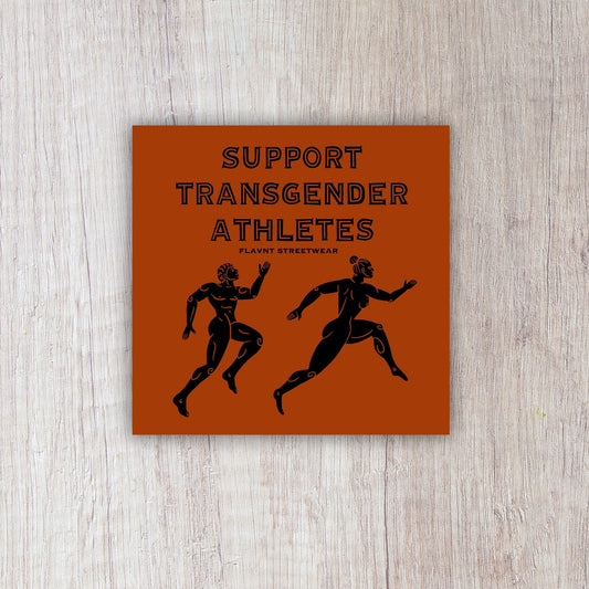Support Trans Athletes Sticker - FLAVNT
