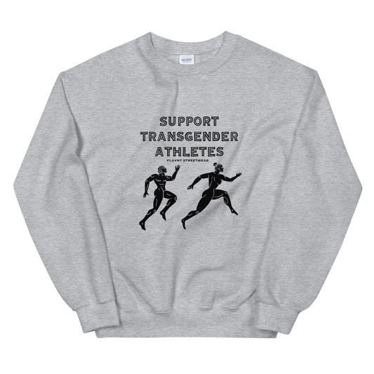 Support Transgender Athletes Sweatshirt - FLAVNT
