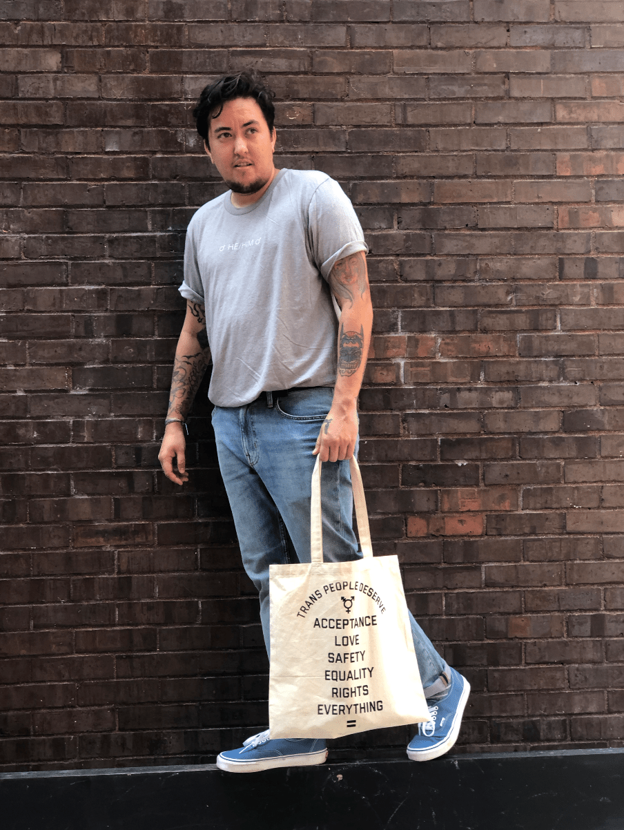 Trans Equality Canvas Tote - FLAVNT