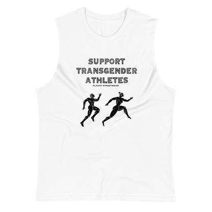 Support Transgender Athletes Cutoff Tank